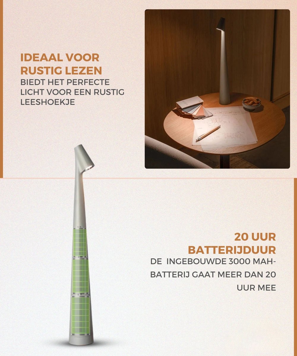 LuxeGlow™ Lamp – De Perfecte Mix van Elegantie en Functionaliteit