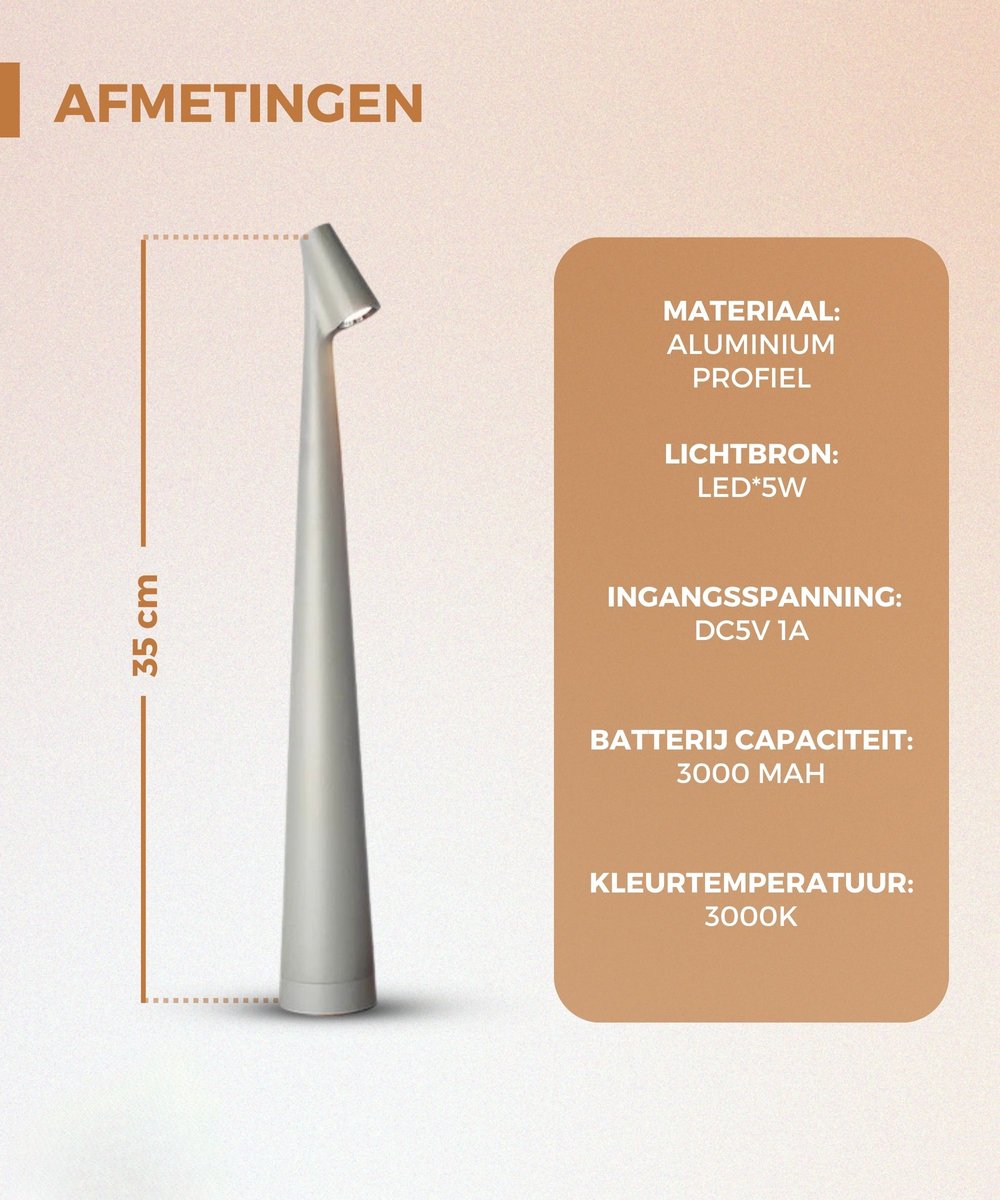 LuxeGlow™ Lamp – De Perfecte Mix van Elegantie en Functionaliteit